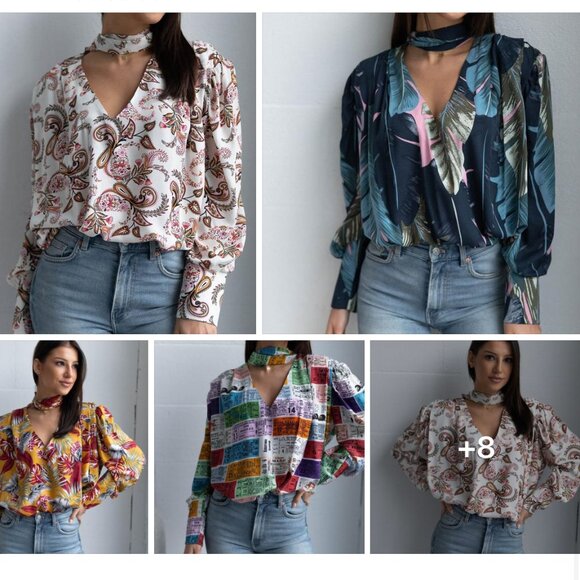 LARA FASHION WOMEN BLOUSE SIZE S/L - Picture 2 of 9